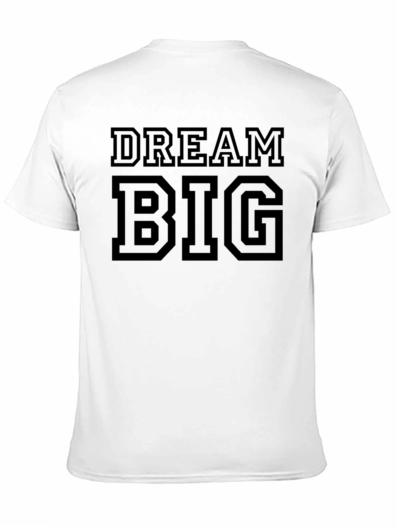 Dream Big Black T-Shirt