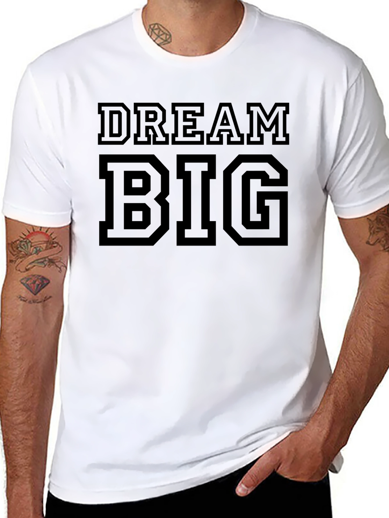 Dream Big Black T-Shirt