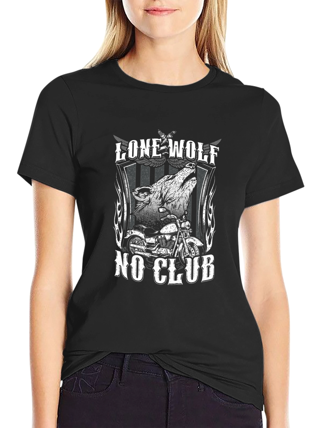 Lone Wolf No Club Graphic Tee