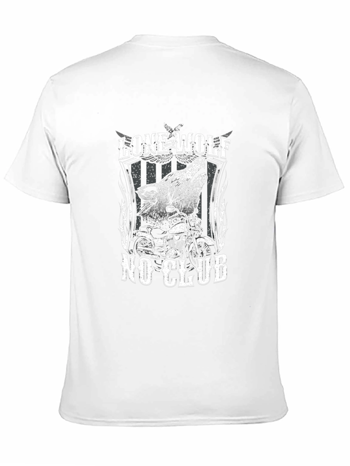 Lone Wolf No Club Graphic Tee