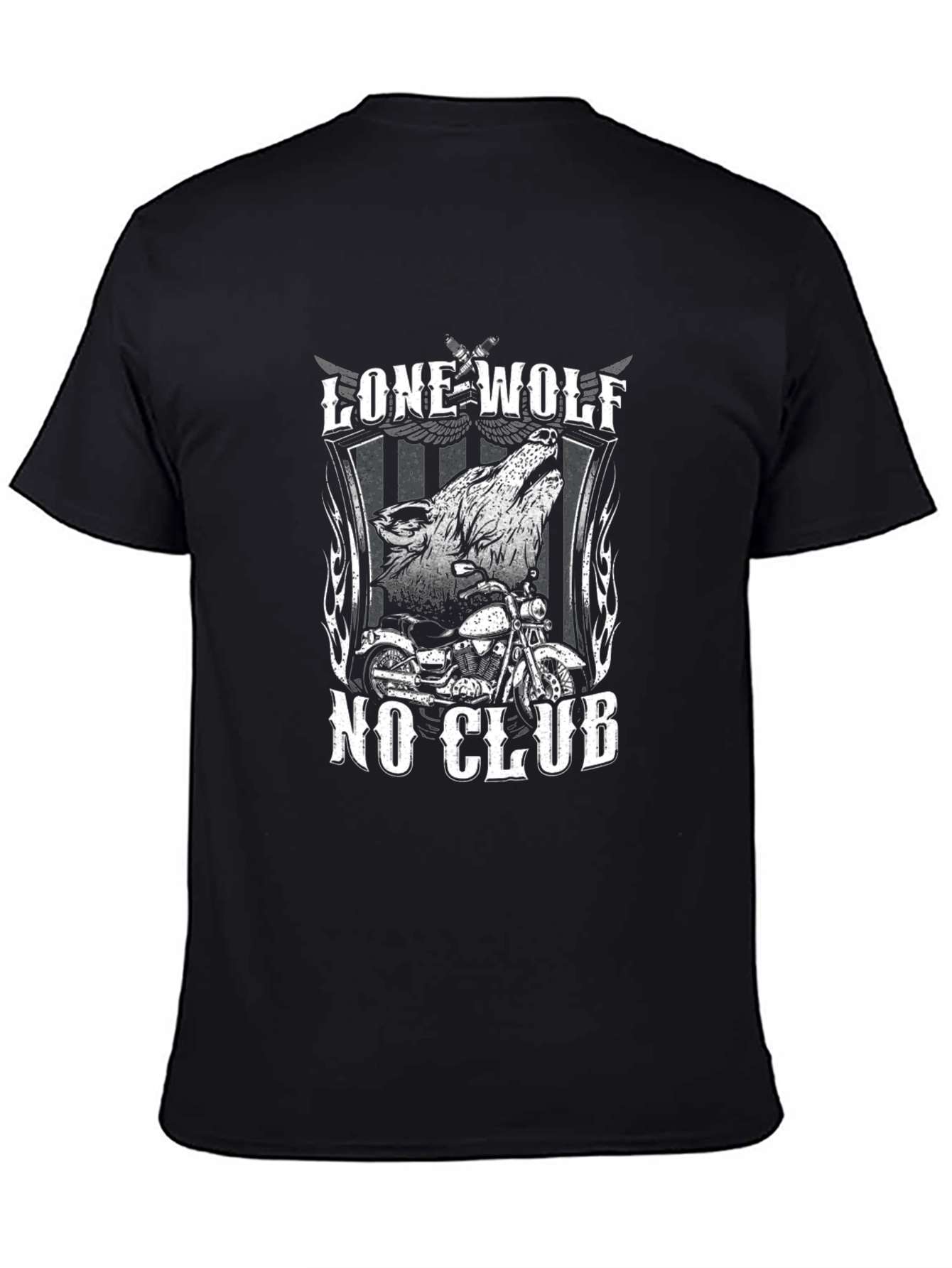 Lone Wolf No Club Graphic Tee