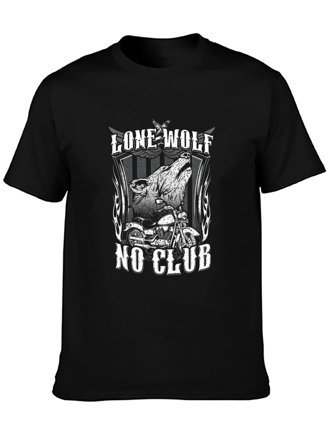 Lone Wolf No Club Graphic Tee