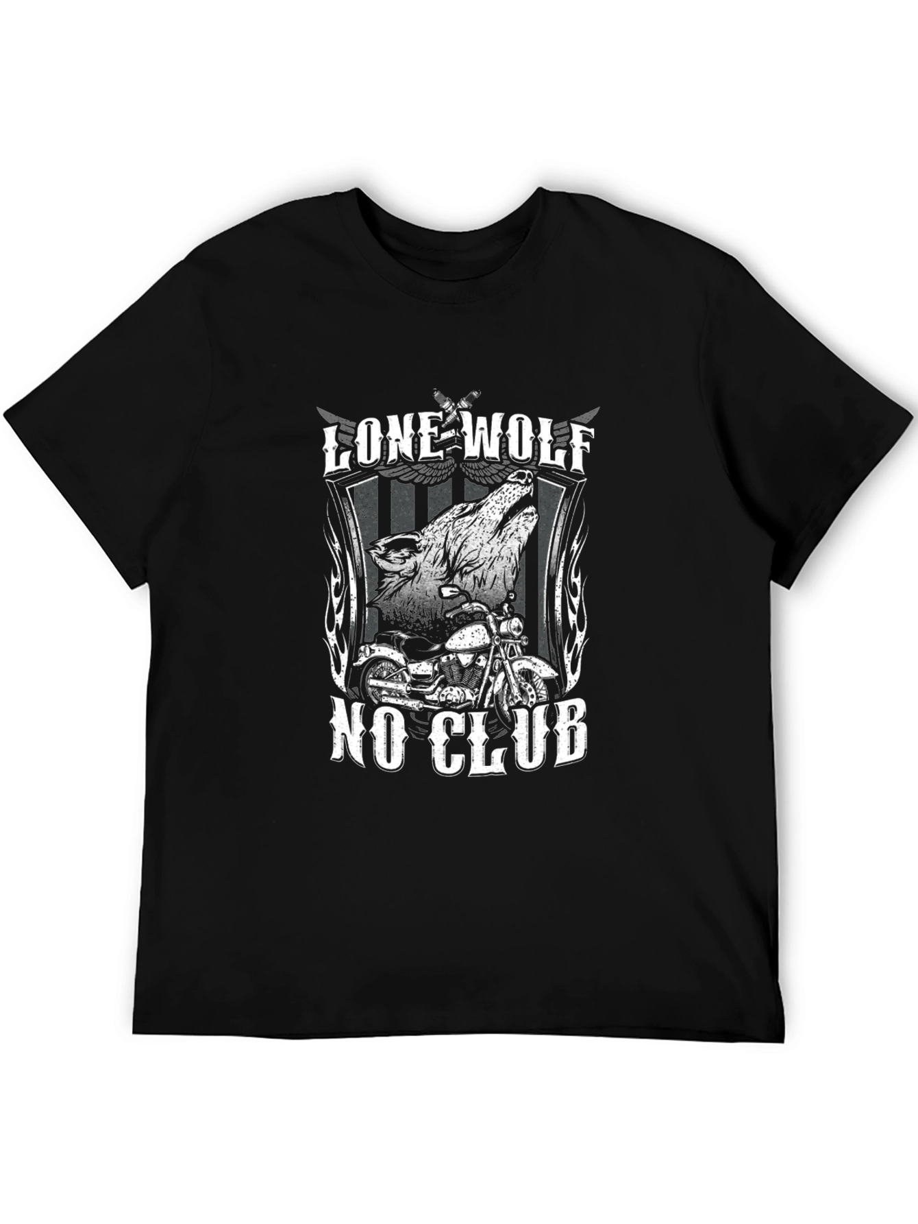 Lone Wolf No Club Graphic Tee
