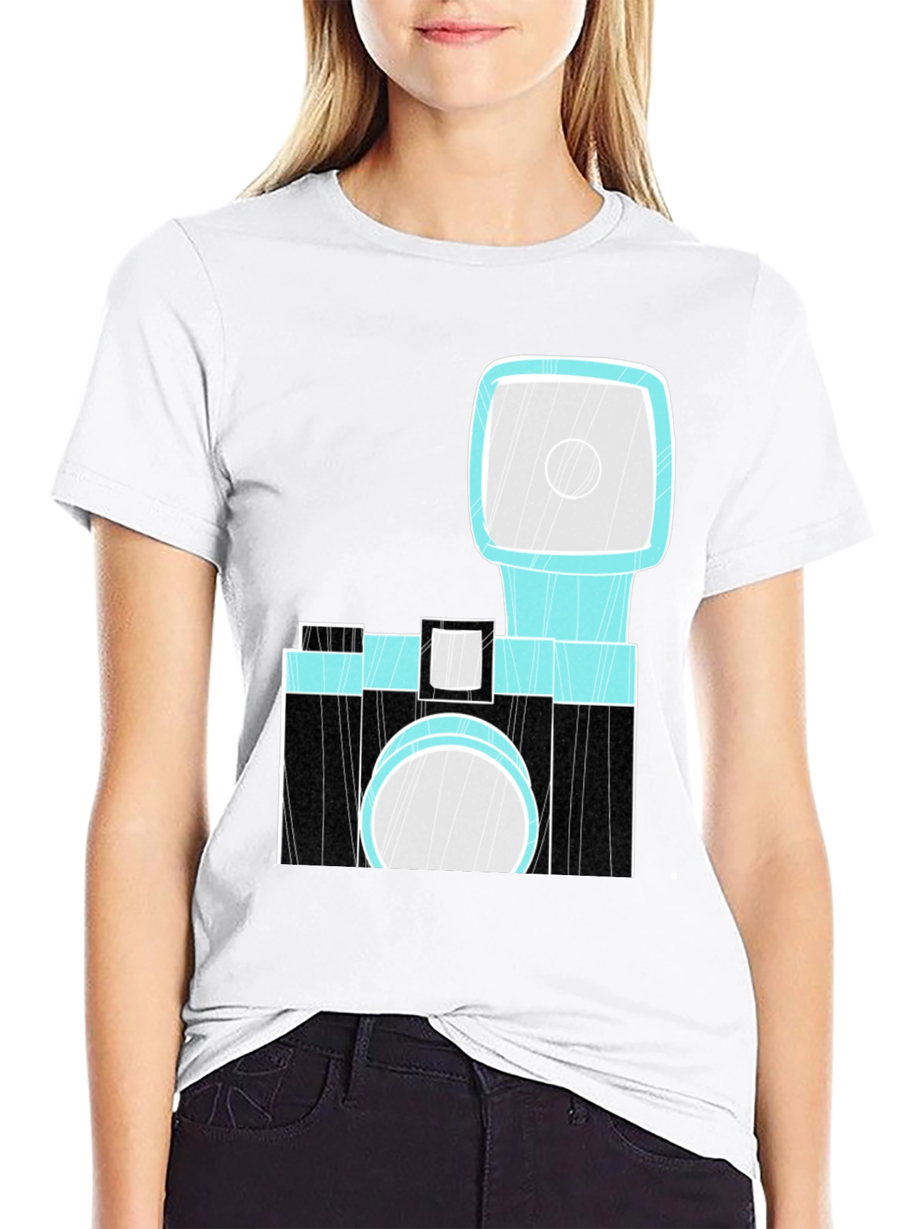 Retro Camera Graphic Tee - Photographers Delight!