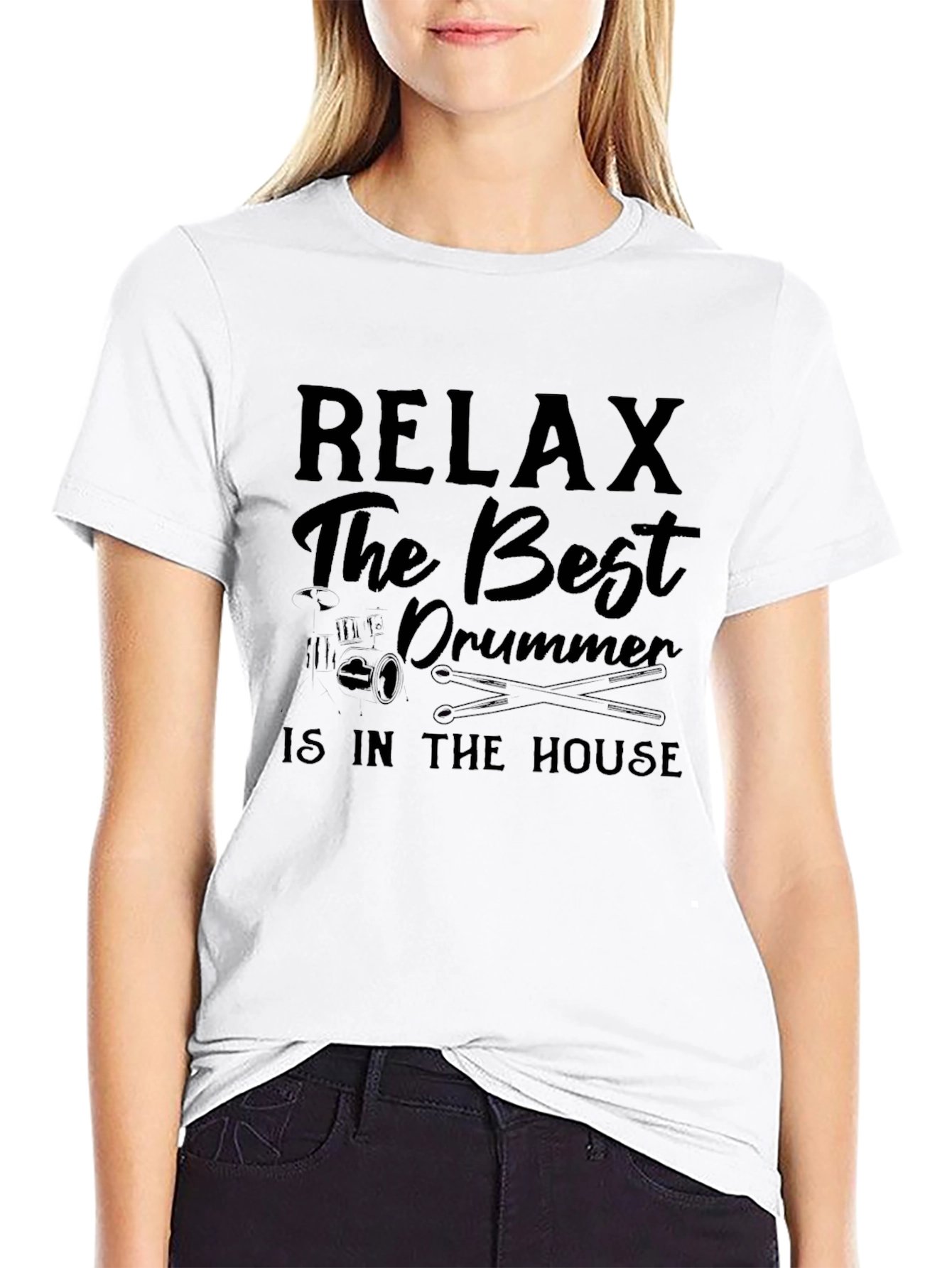 Relax The Best Drummer T-Shirt - Musician Tee