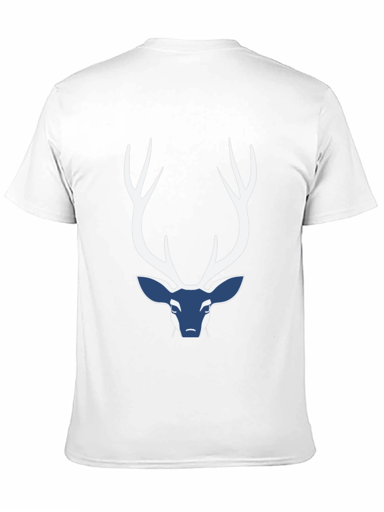 Deer Graphic Mens Black T-Shirt