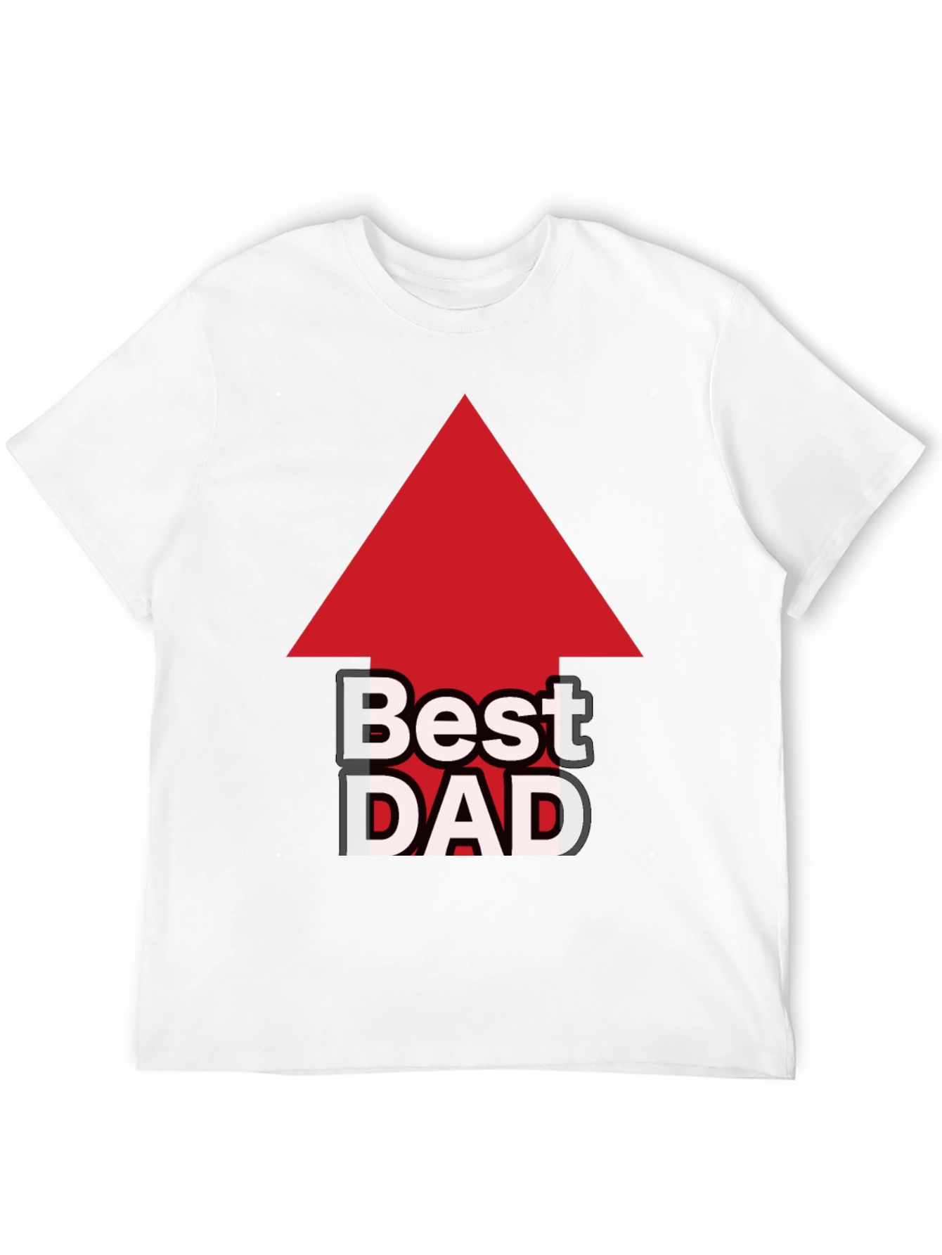 Best Dad Arrow T-Shirt - Fathers Day Gift
