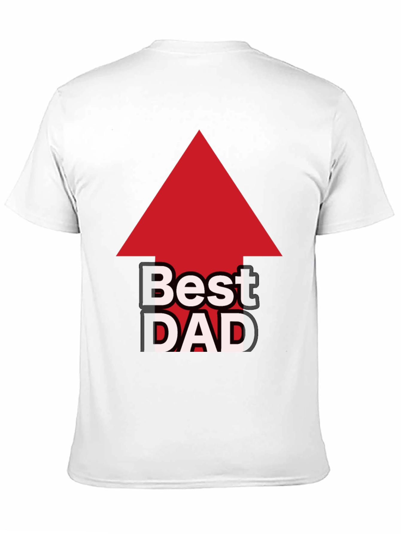 Best Dad Arrow T-Shirt - Fathers Day Gift