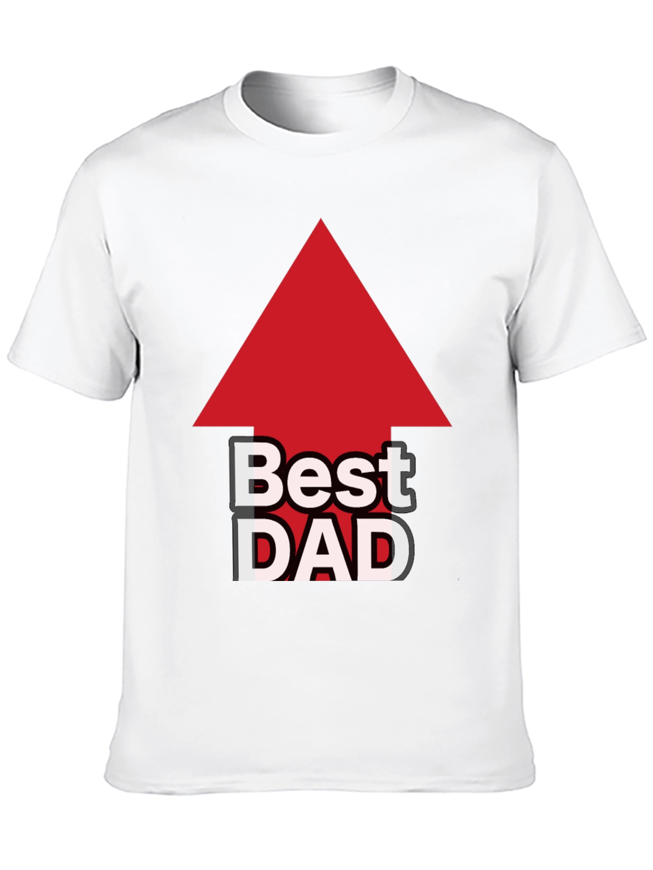 Best Dad Arrow T-Shirt - Fathers Day Gift
