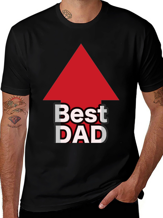 Best Dad Arrow T-Shirt - Fathers Day Gift