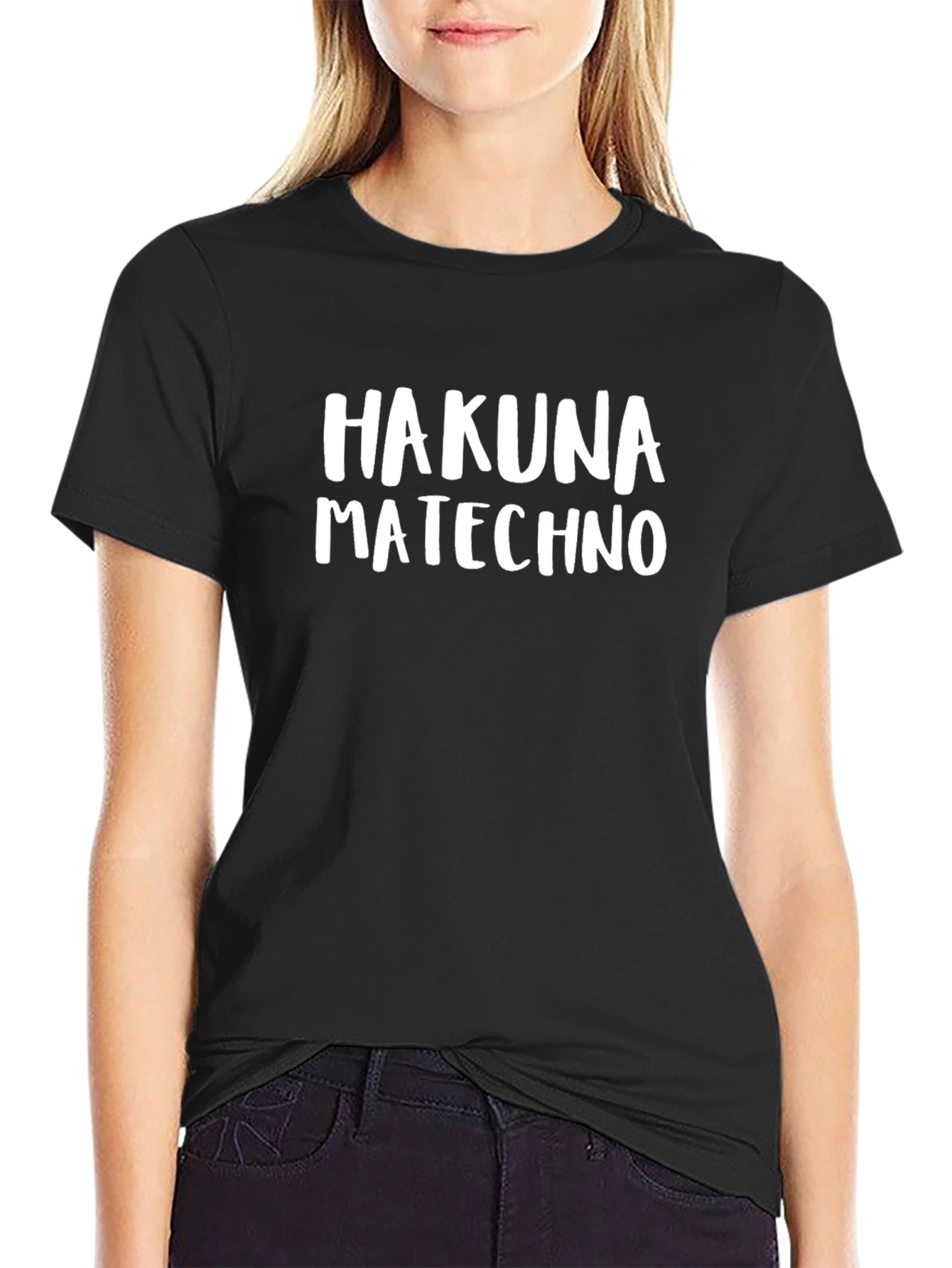 Hakuna Matechno Black T-Shirt