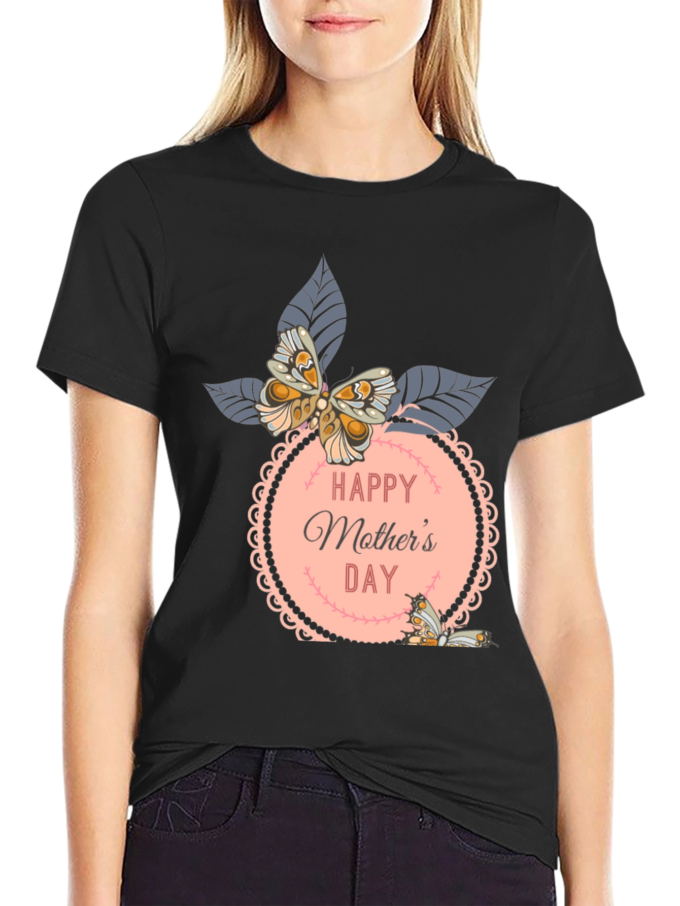 Happy Mothers Day Butterfly T-Shirt
