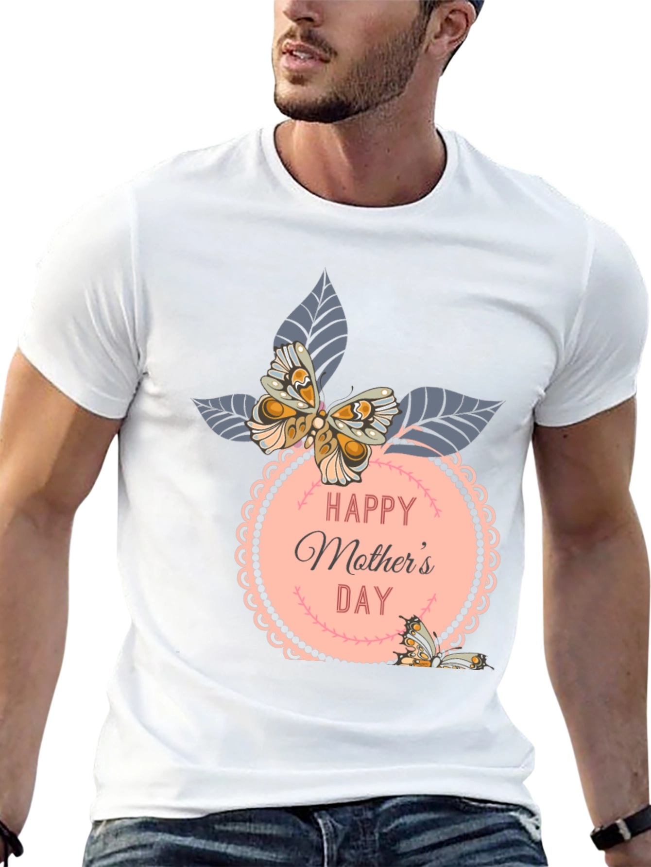 Happy Mothers Day Butterfly T-Shirt