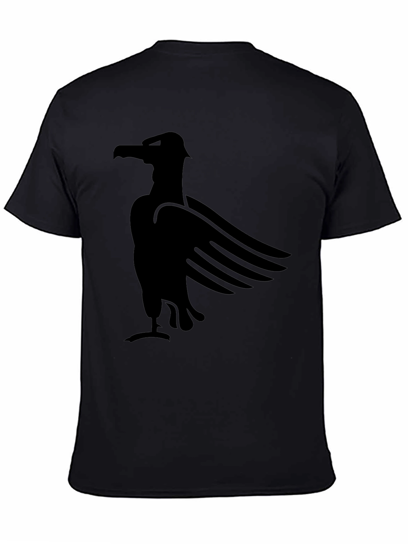 Raven Graphic Tee - Mens Black T-Shirt