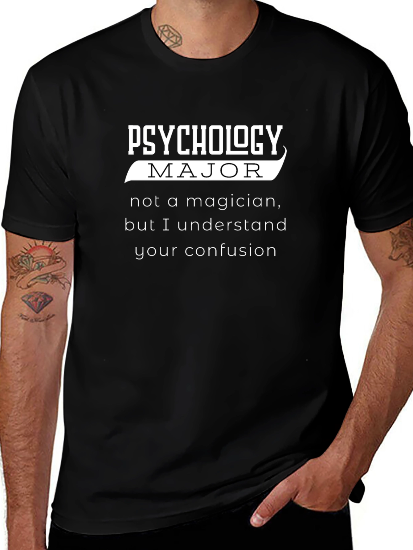 Psychology Major Funny T-Shirt - Understand Your Confusion