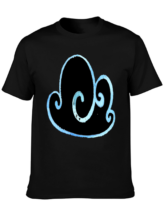 Abstract Cloud Design T-Shirt