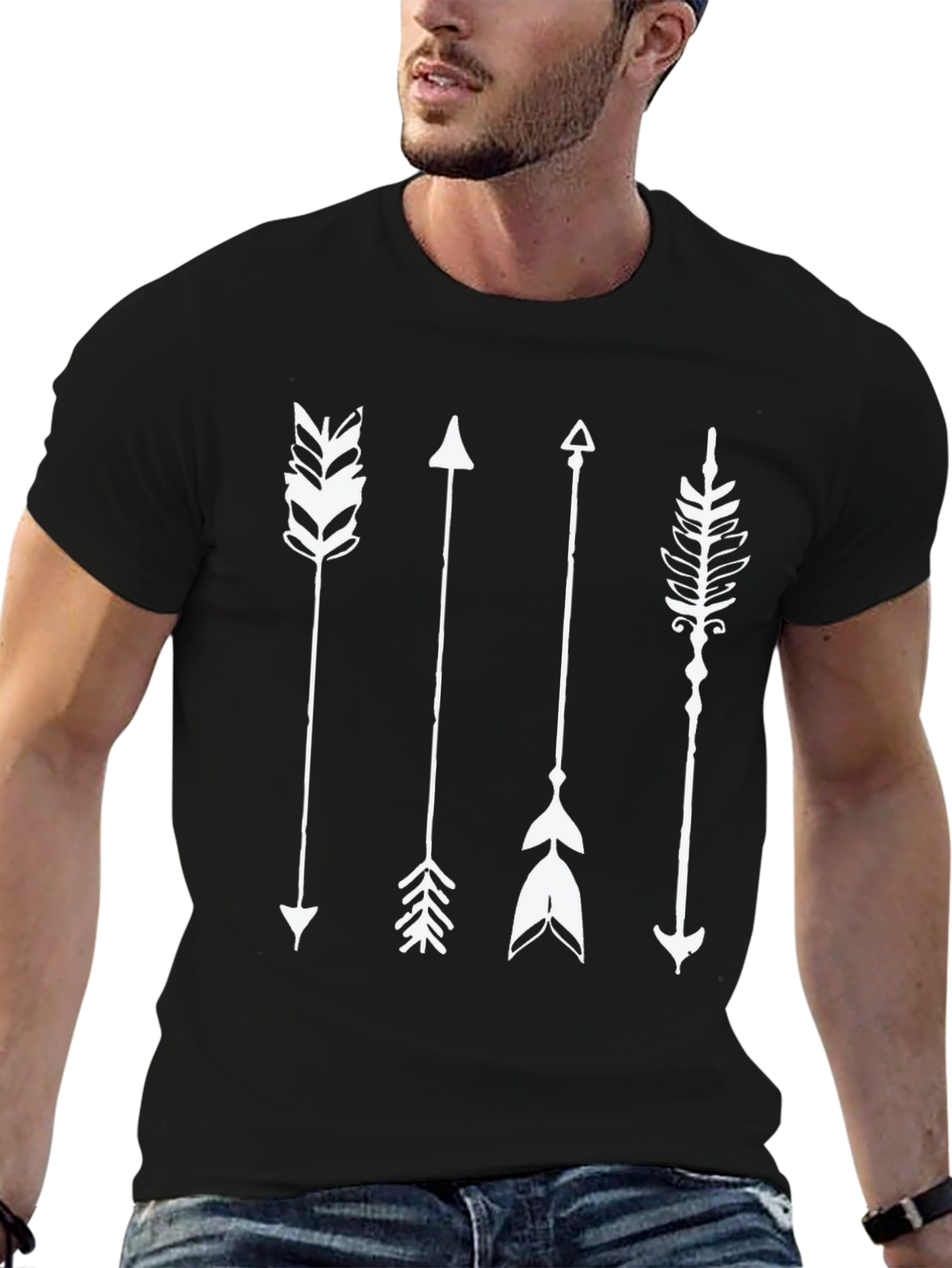 Arrow Graphic T-Shirt - Stylish Casual Wear