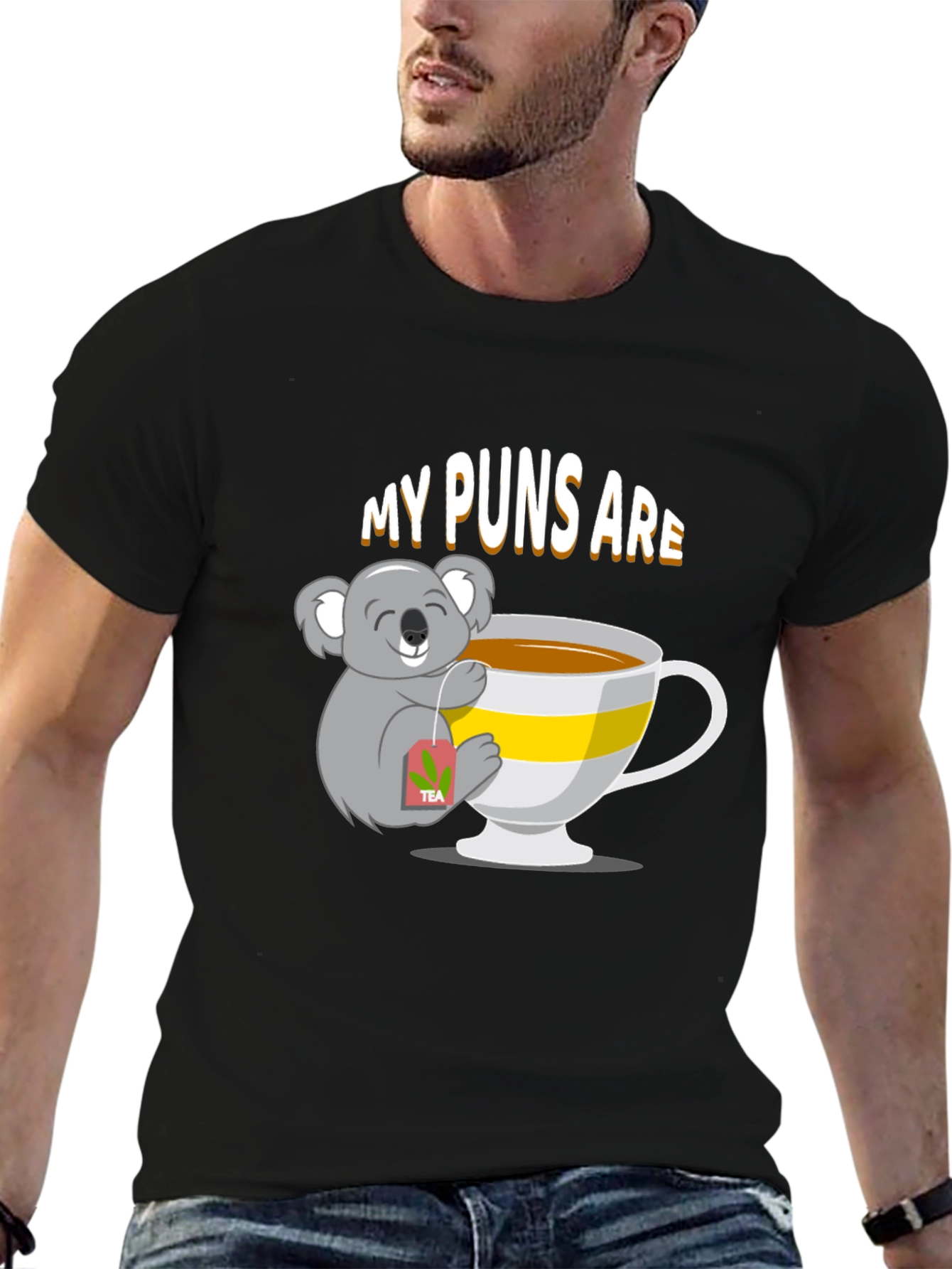 Koala Tea Puns T-Shirt