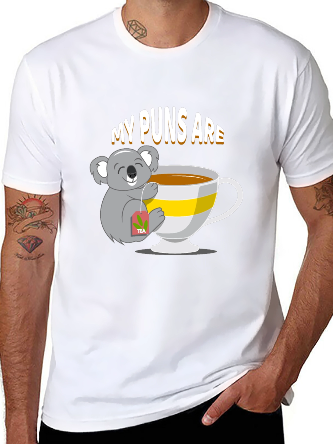 Koala Tea Puns T-Shirt