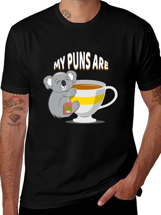 Koala Tea Puns T-Shirt