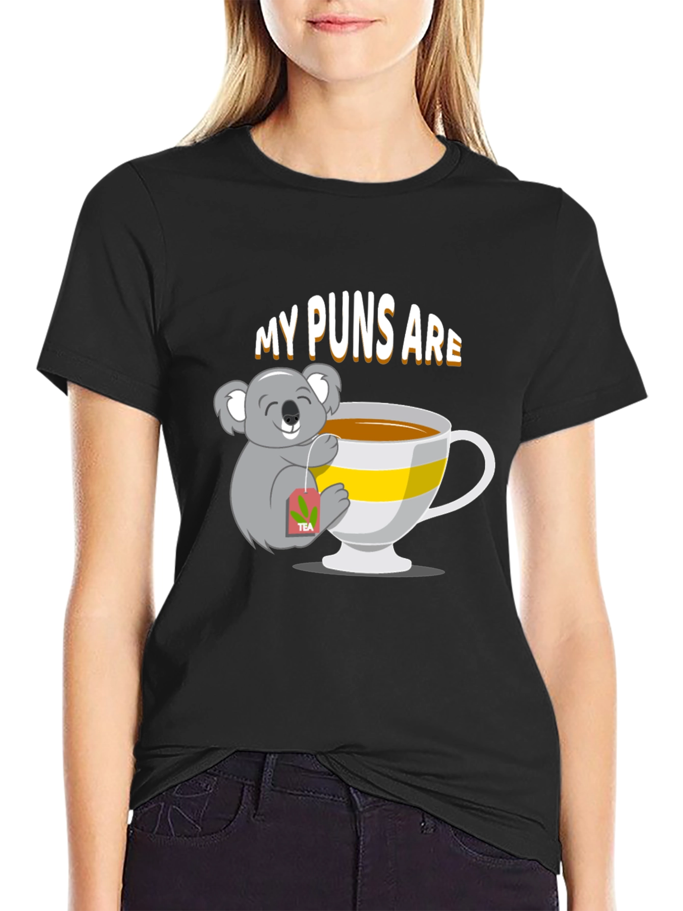 Koala Tea Puns T-Shirt