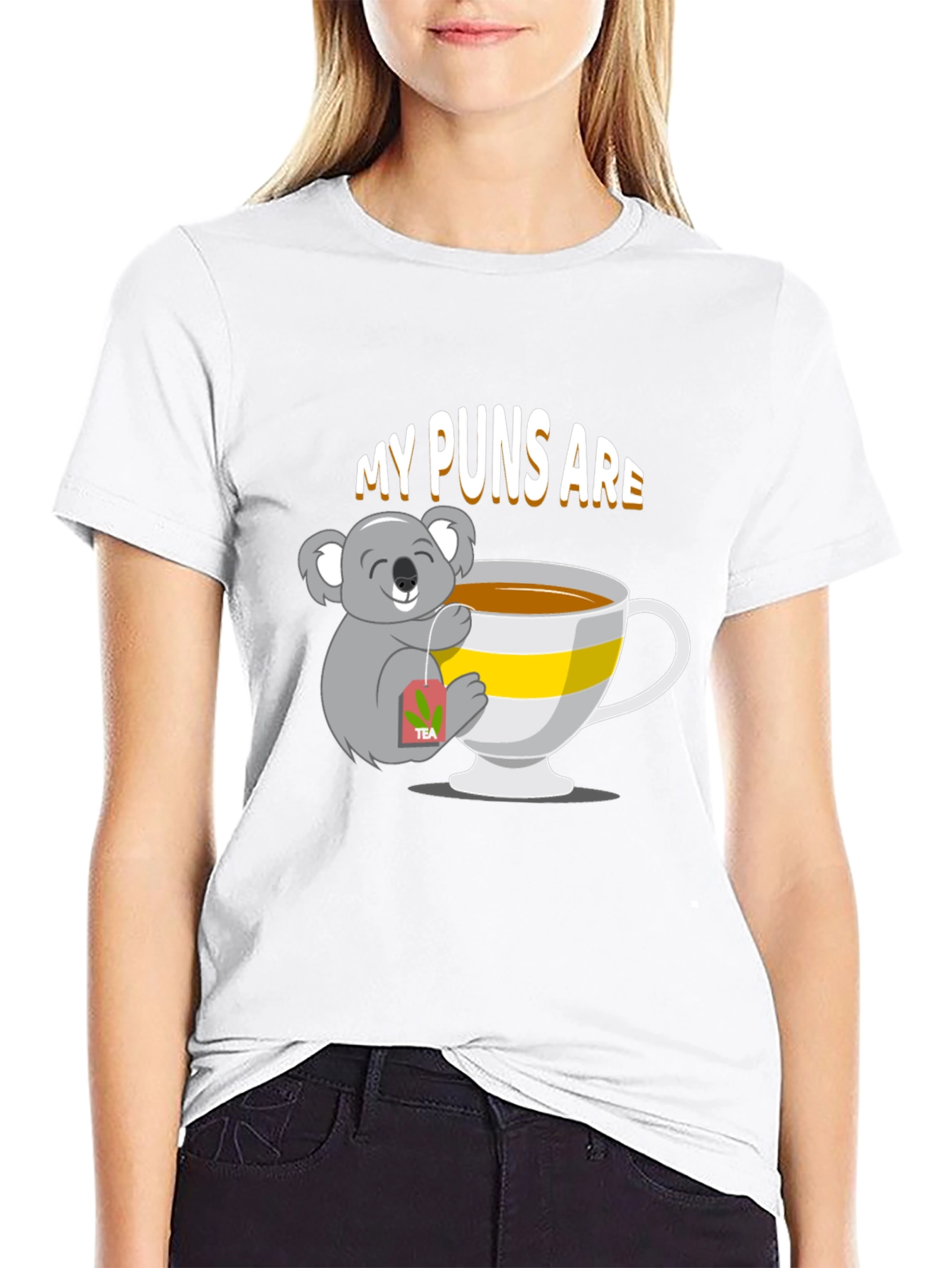 Koala Tea Puns T-Shirt