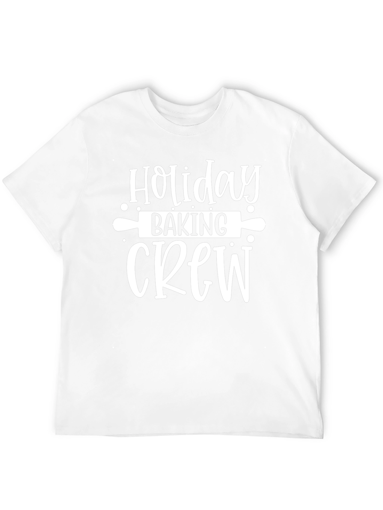 Holiday Baking Crew Black T-Shirt