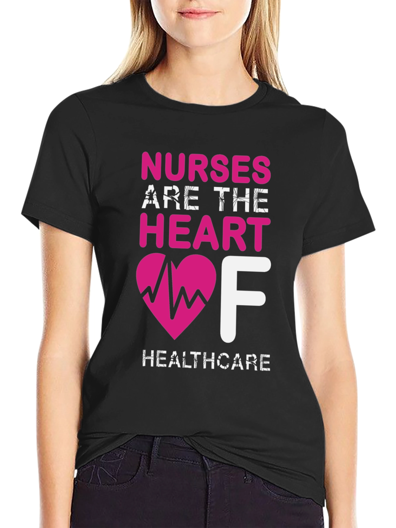 Nurses Are the Heart of Healthcare T-Shirt