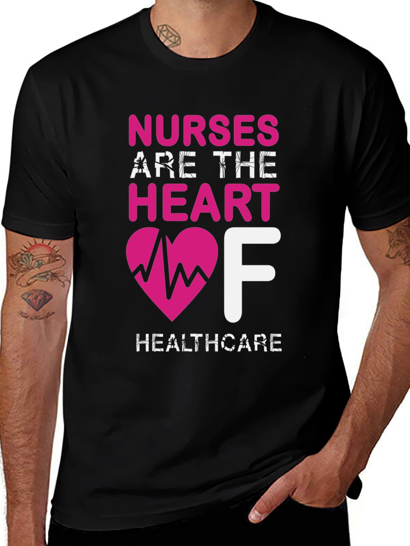 Nurses Are the Heart of Healthcare T-Shirt