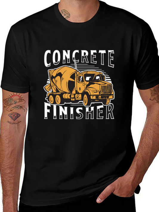 Concrete Finisher Truck T-Shirt