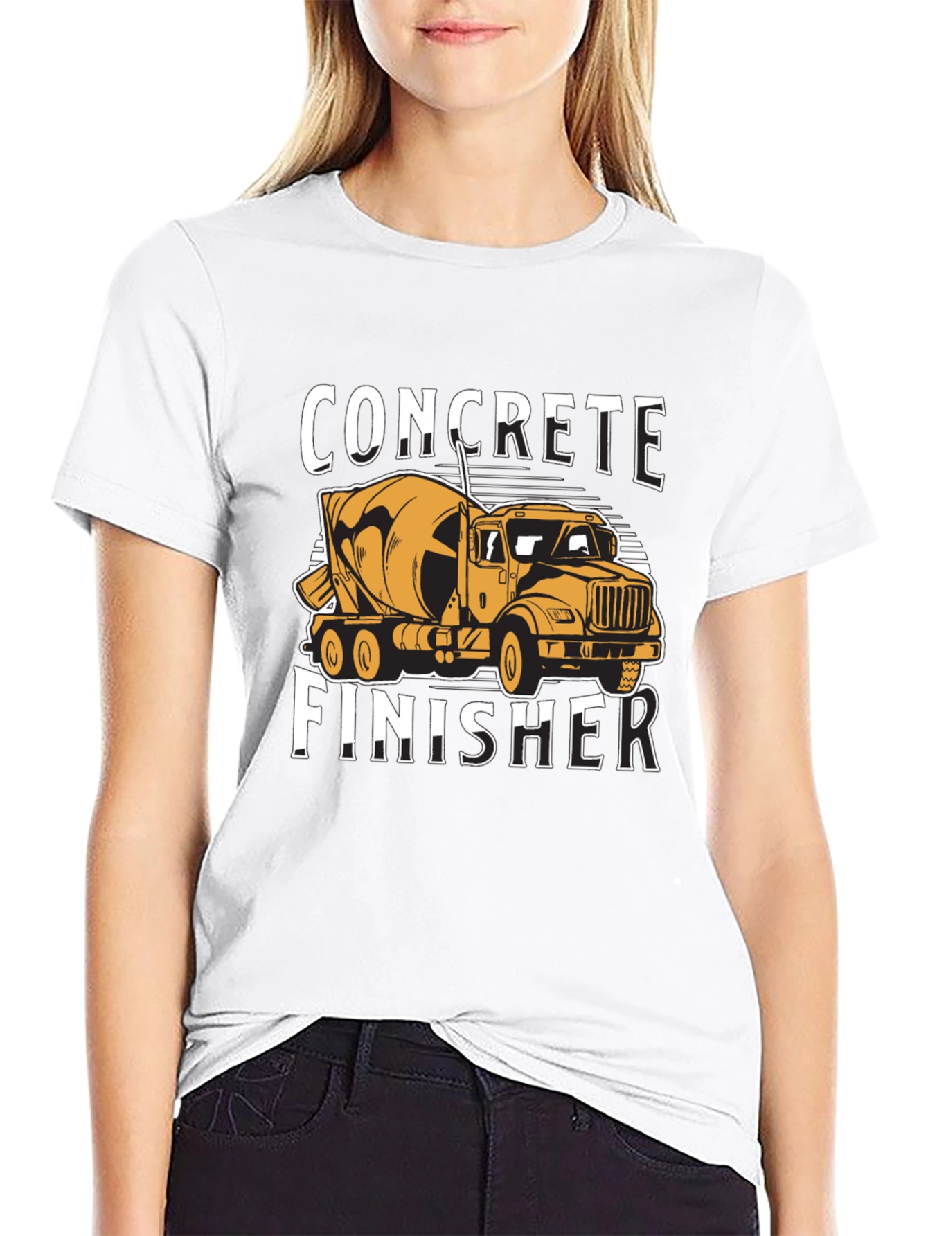 Concrete Finisher Truck T-Shirt