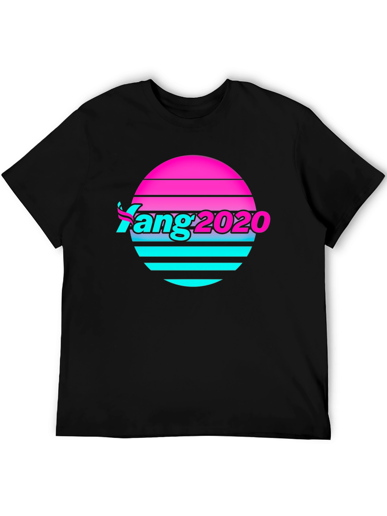 Yang 2020 Retro Graphic T-Shirt
