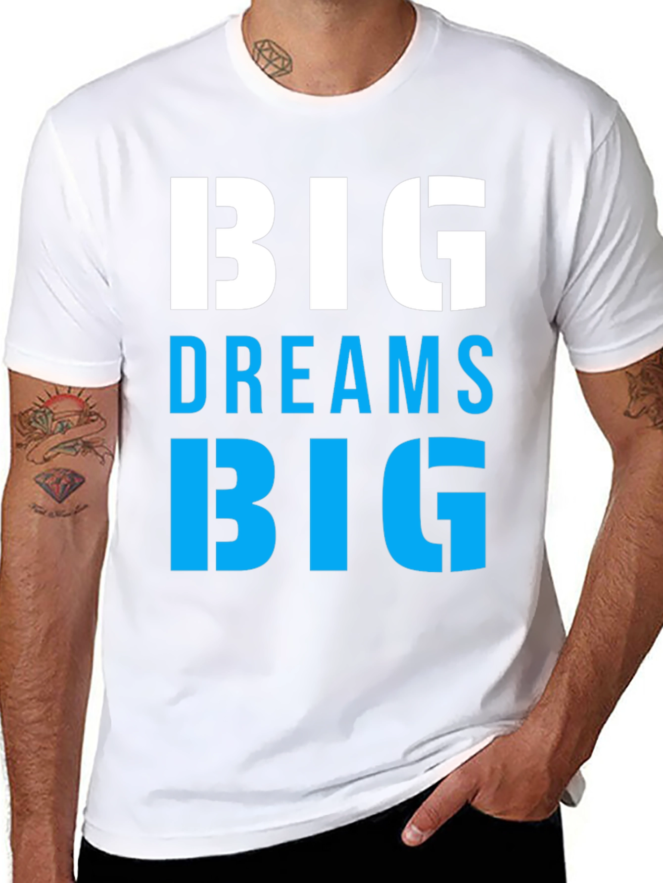 Big Dreams Big T-Shirt Motivation Tee
