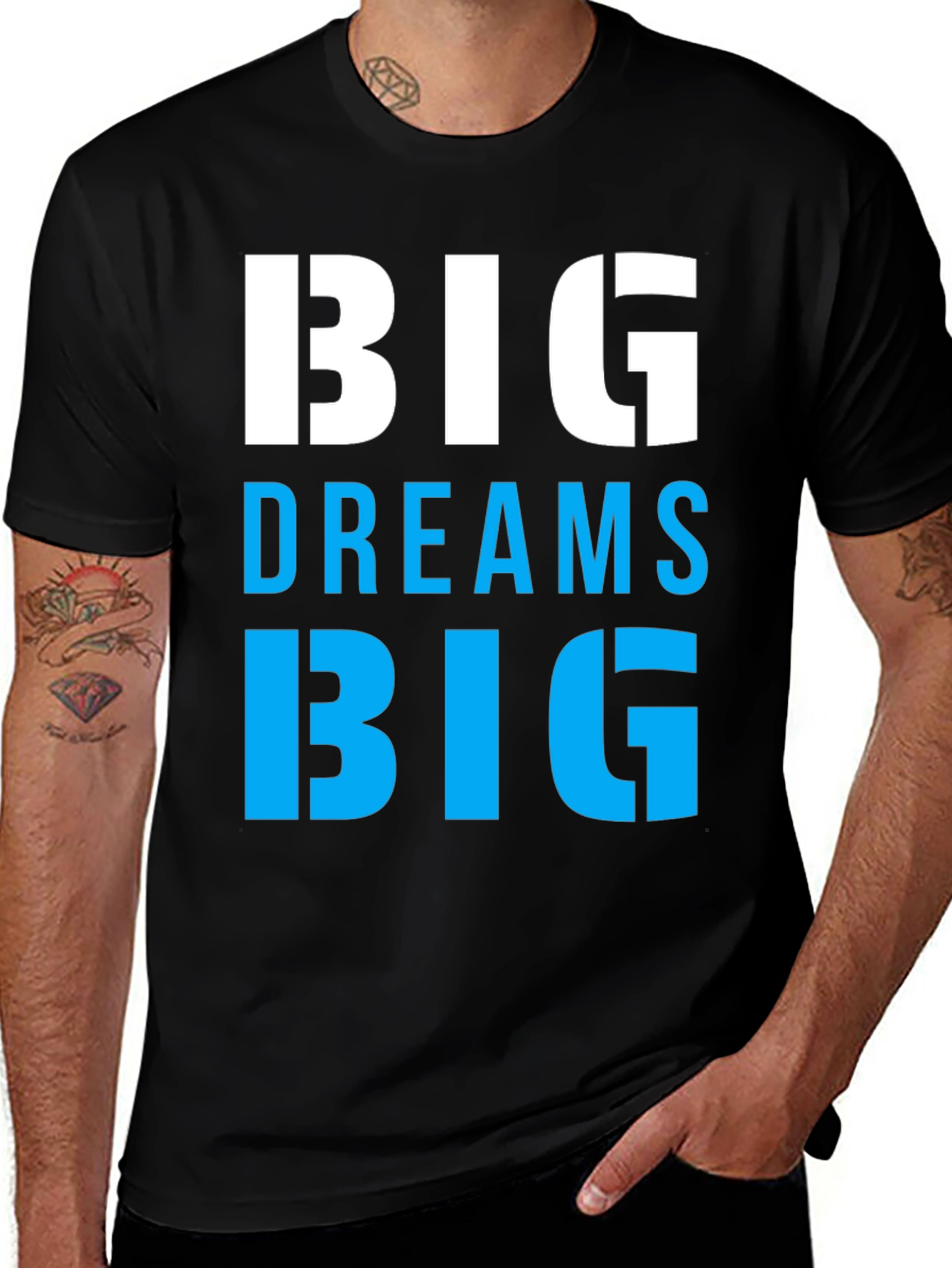 Big Dreams Big T-Shirt Motivation Tee