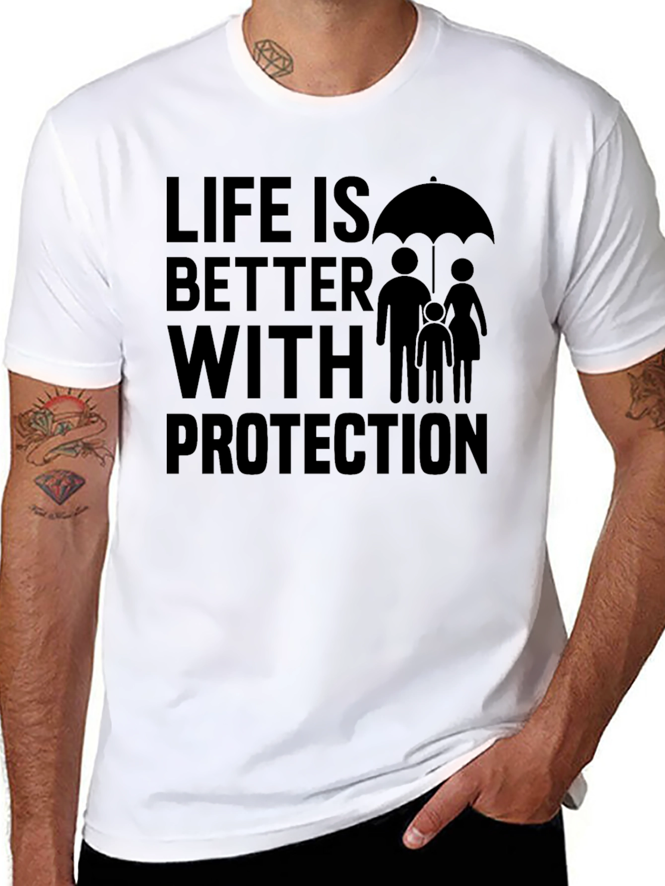 Life is Better With Protection T-Shirt