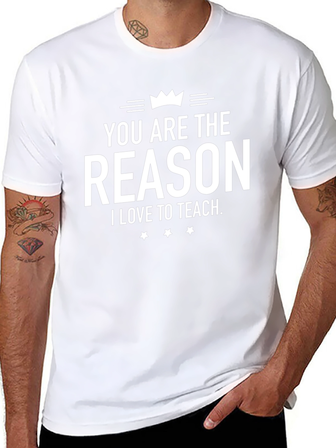 Teacher Appreciation T-Shirt - You Are The Reason