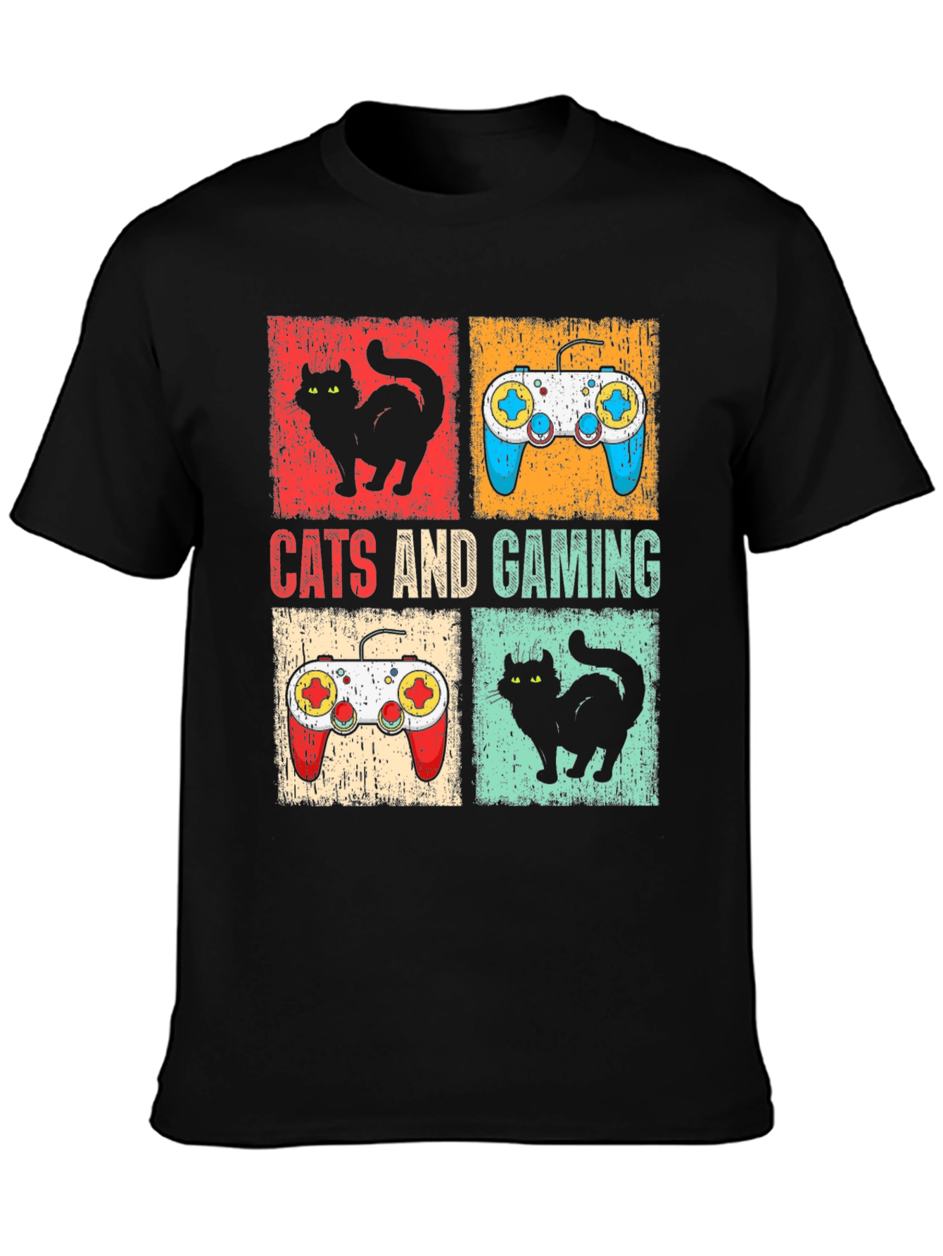 Cats and Gaming T-Shirt