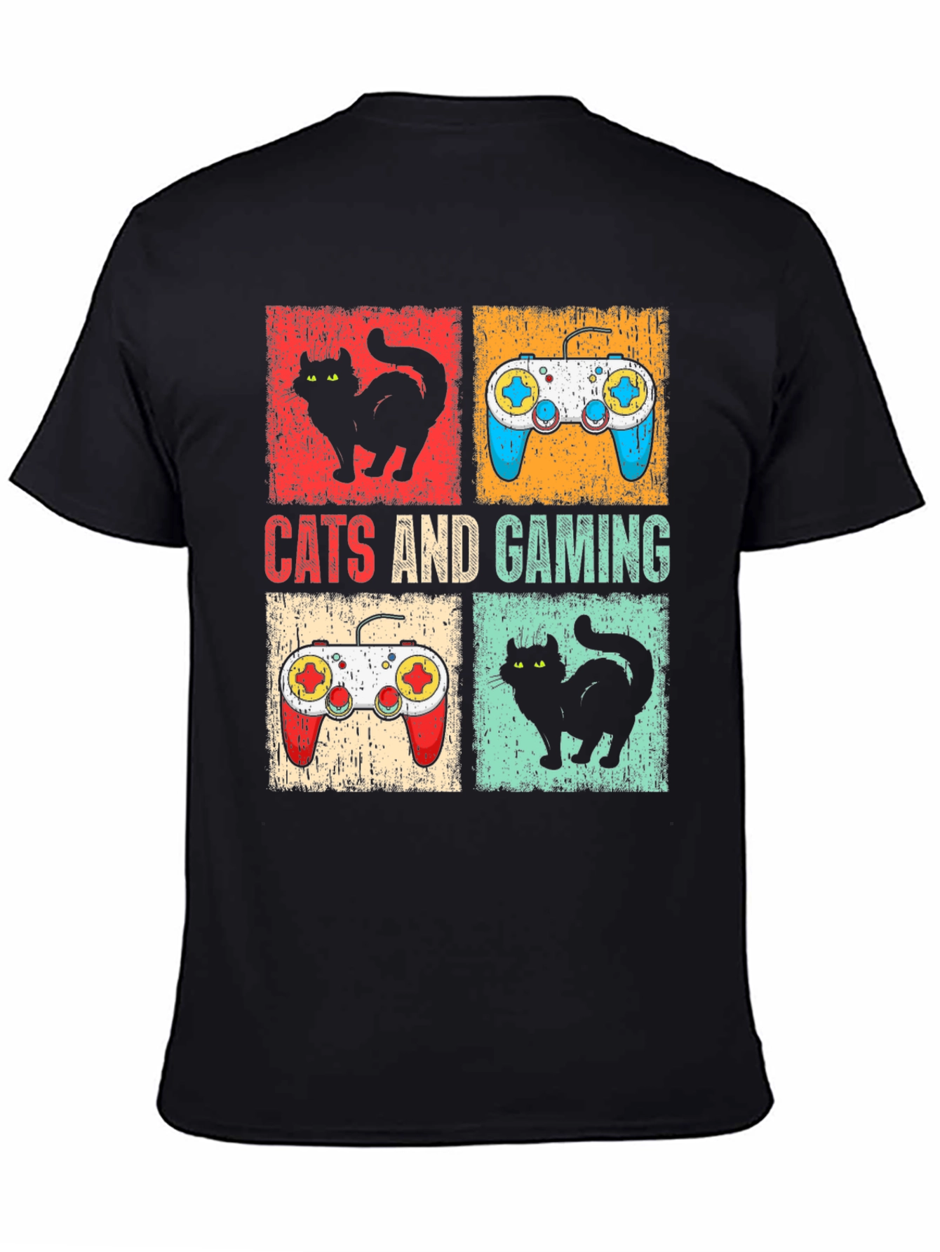 Cats and Gaming T-Shirt