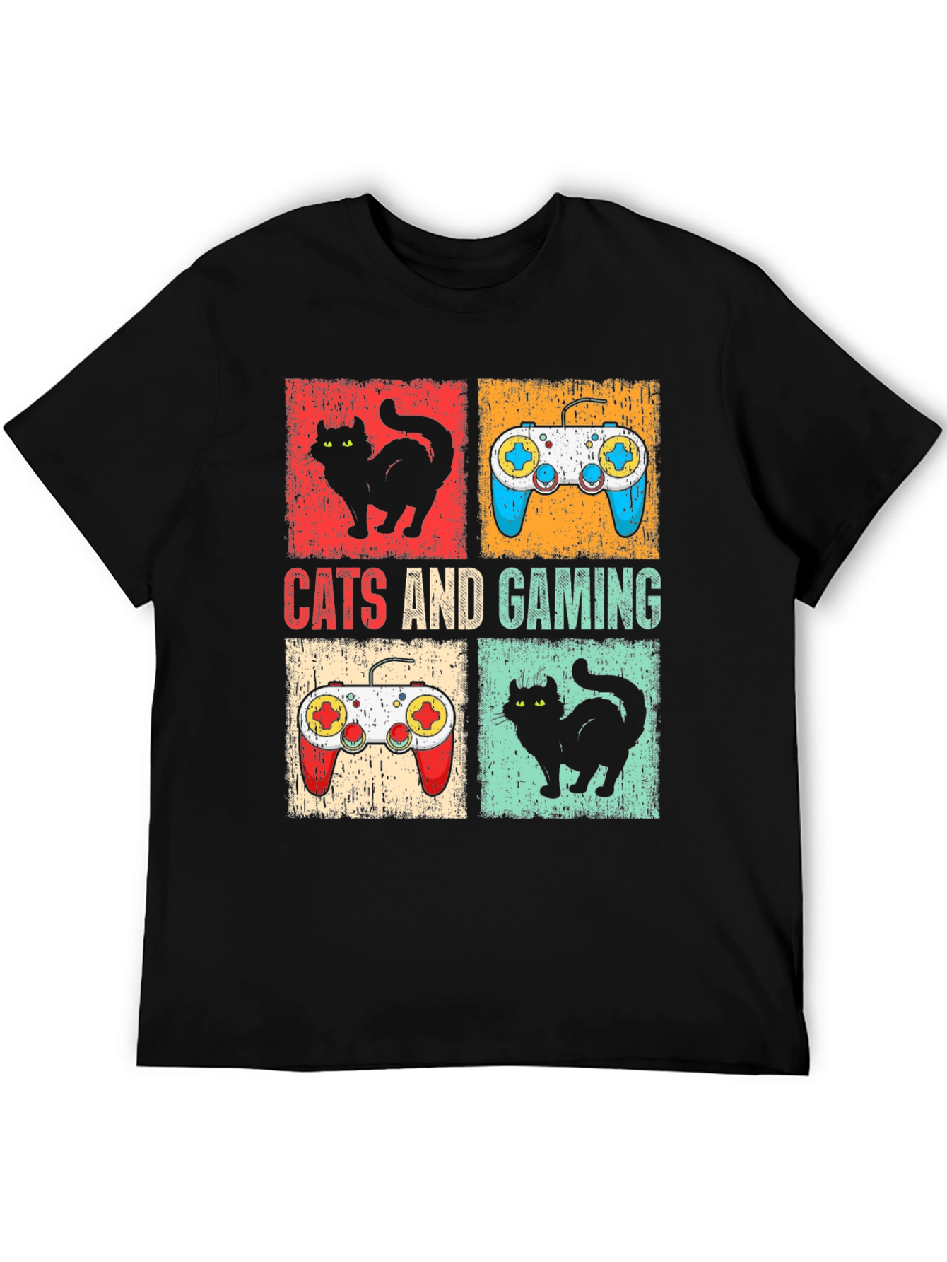 Cats and Gaming T-Shirt