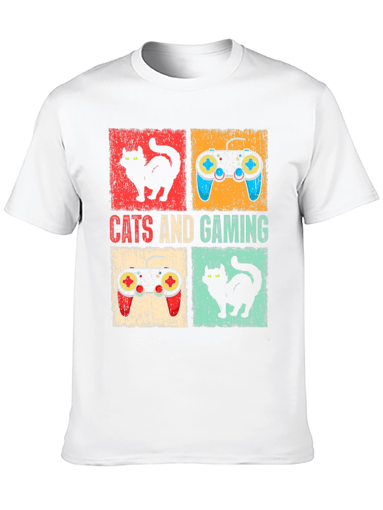 Cats and Gaming T-Shirt