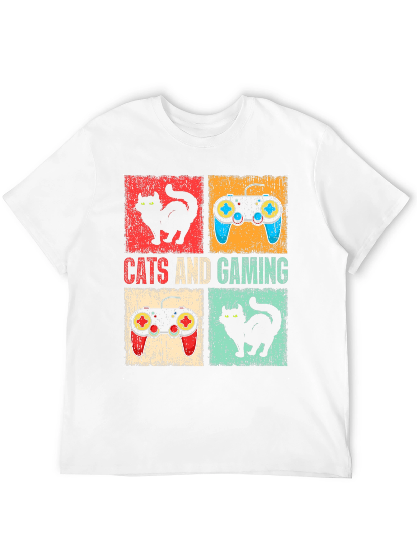 Cats and Gaming T-Shirt