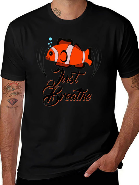 Just Breathe Nemo Graphic T-Shirt