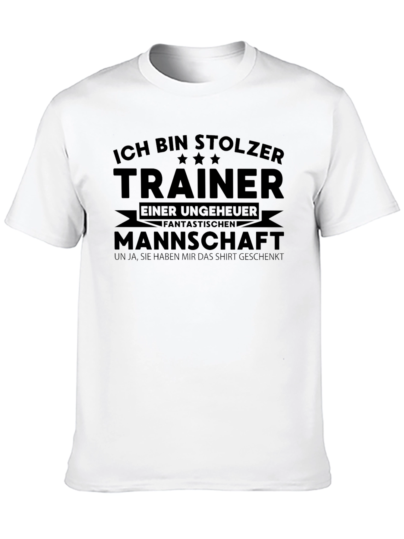 Proud Trainer T-Shirt - German Text Design