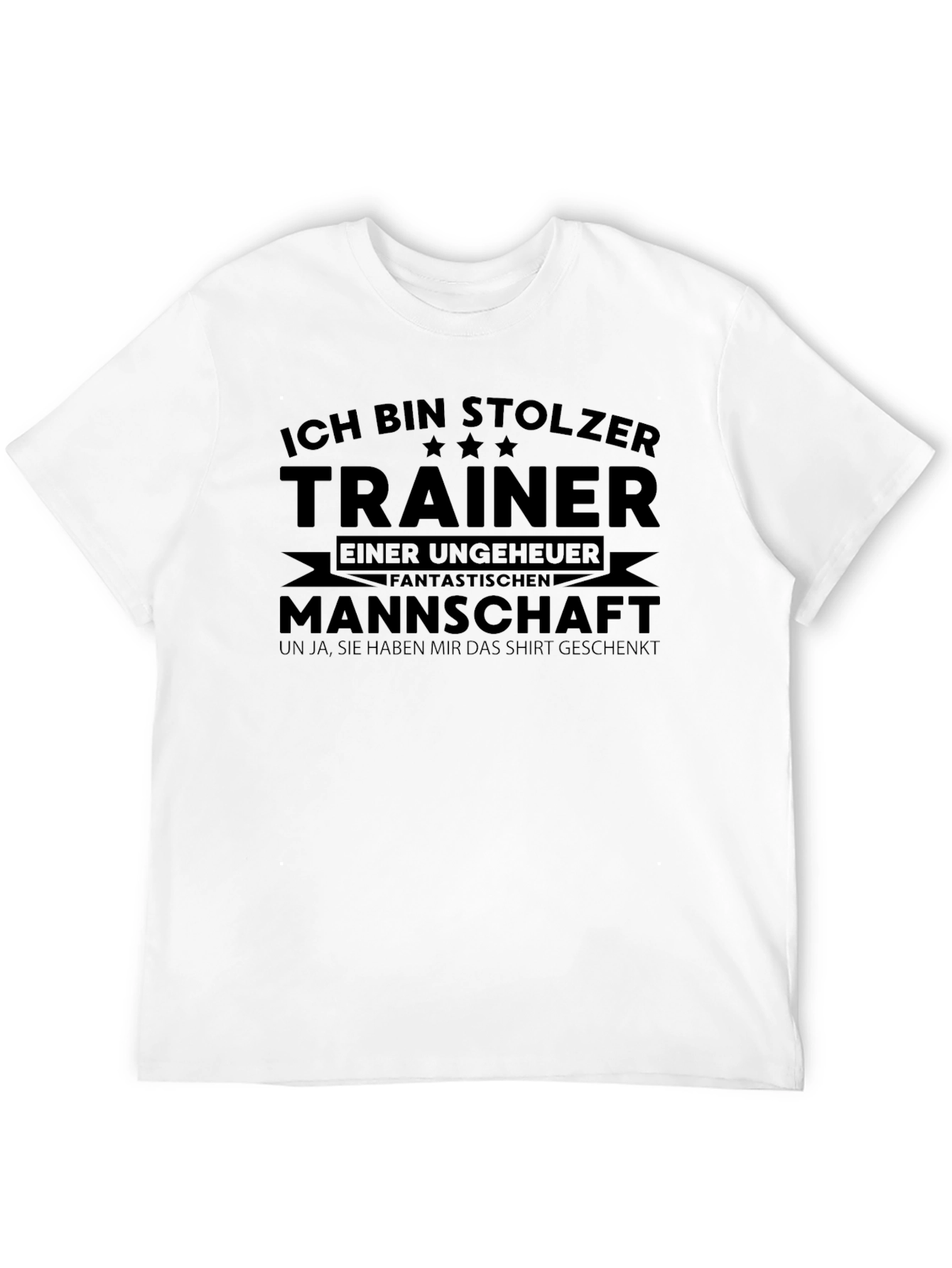 Proud Trainer T-Shirt - German Text Design