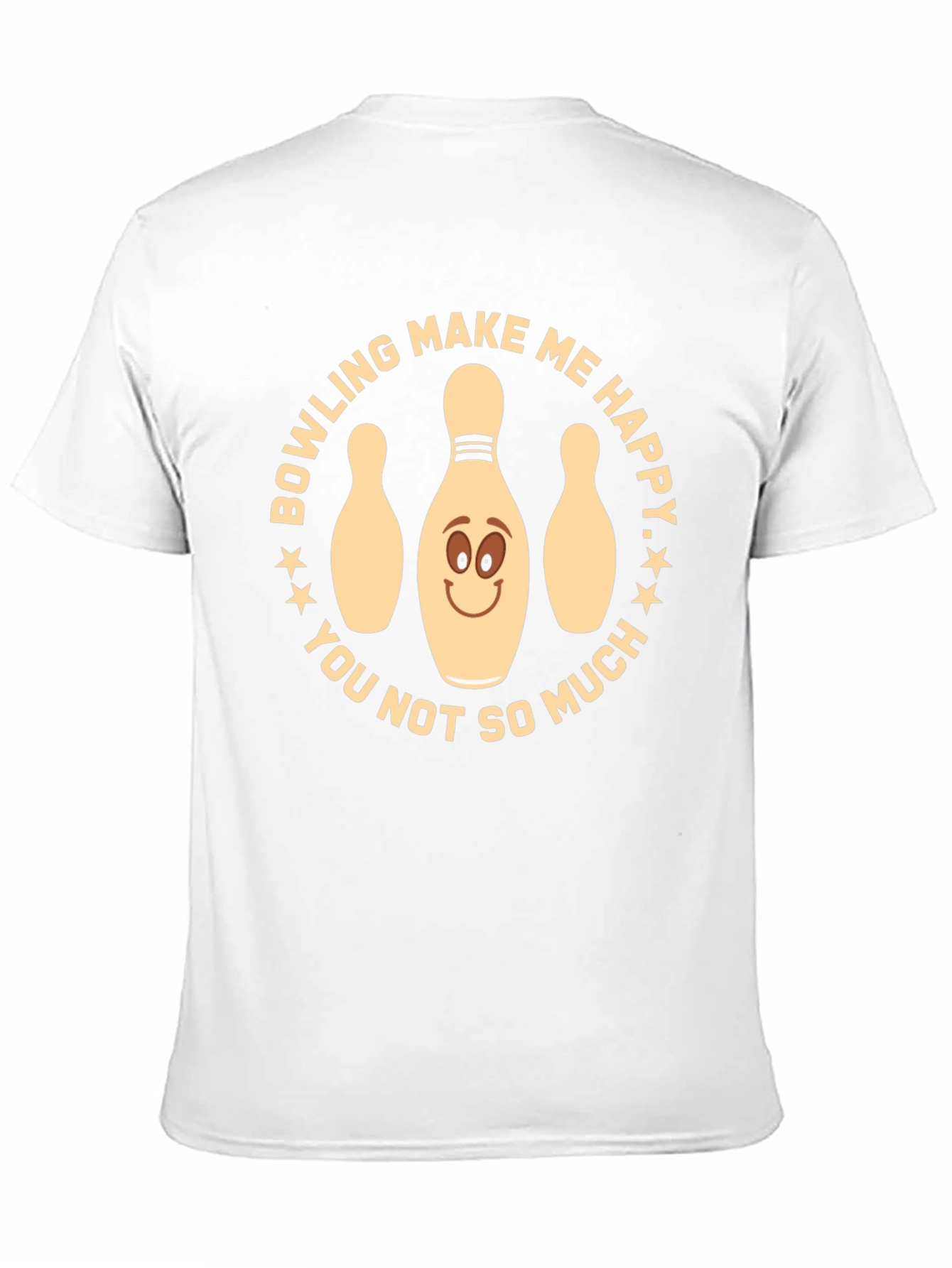 Bowling Makes Me Happy T-Shirt
