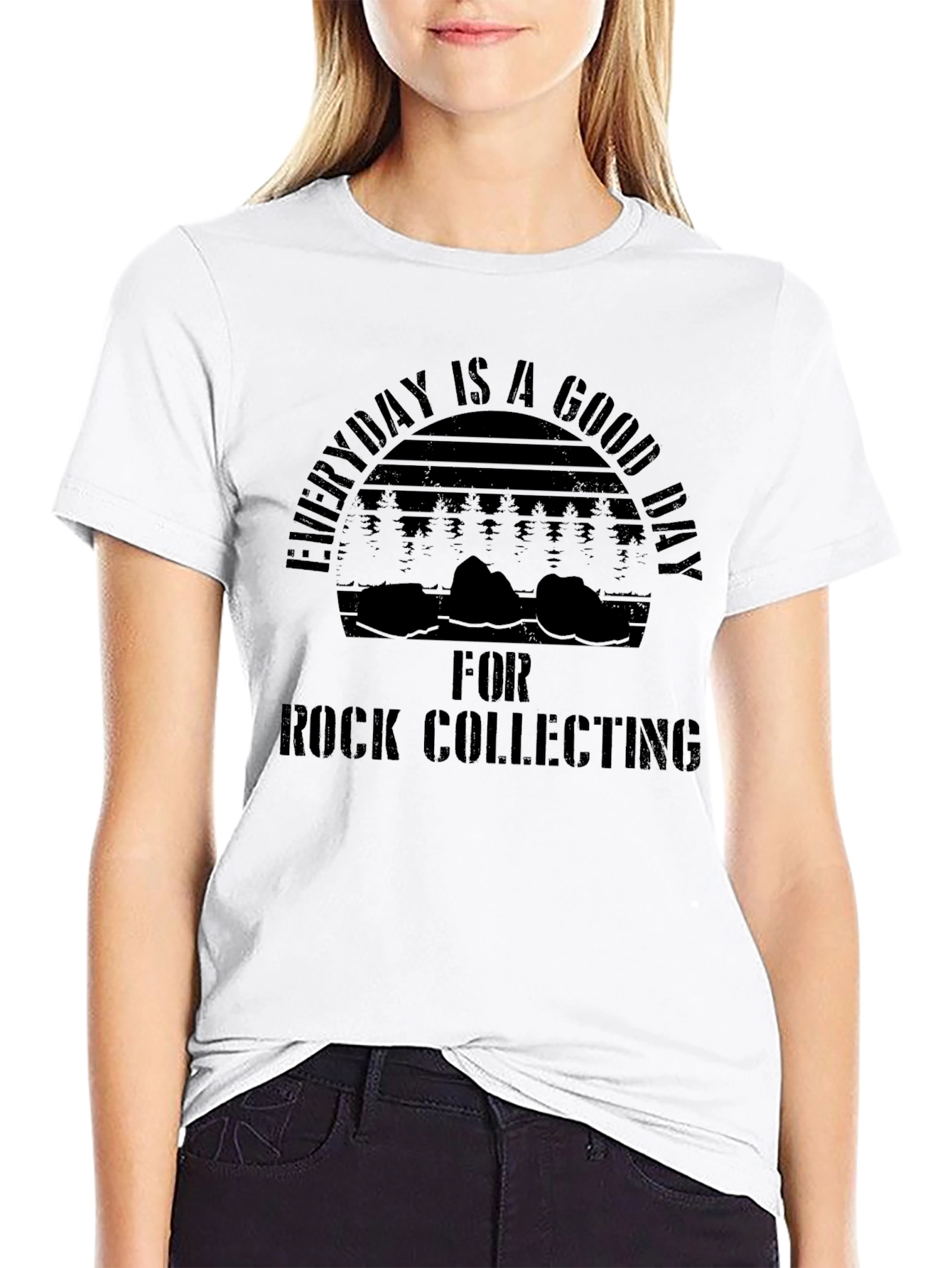 Everyday is a Good Day Rock Collecting T-Shirt