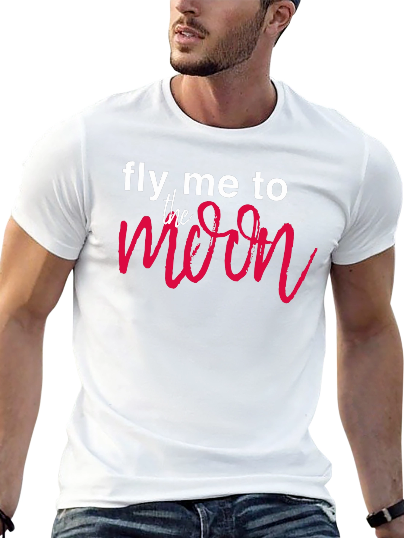 Fly Me To The Moon Graphic T-Shirt