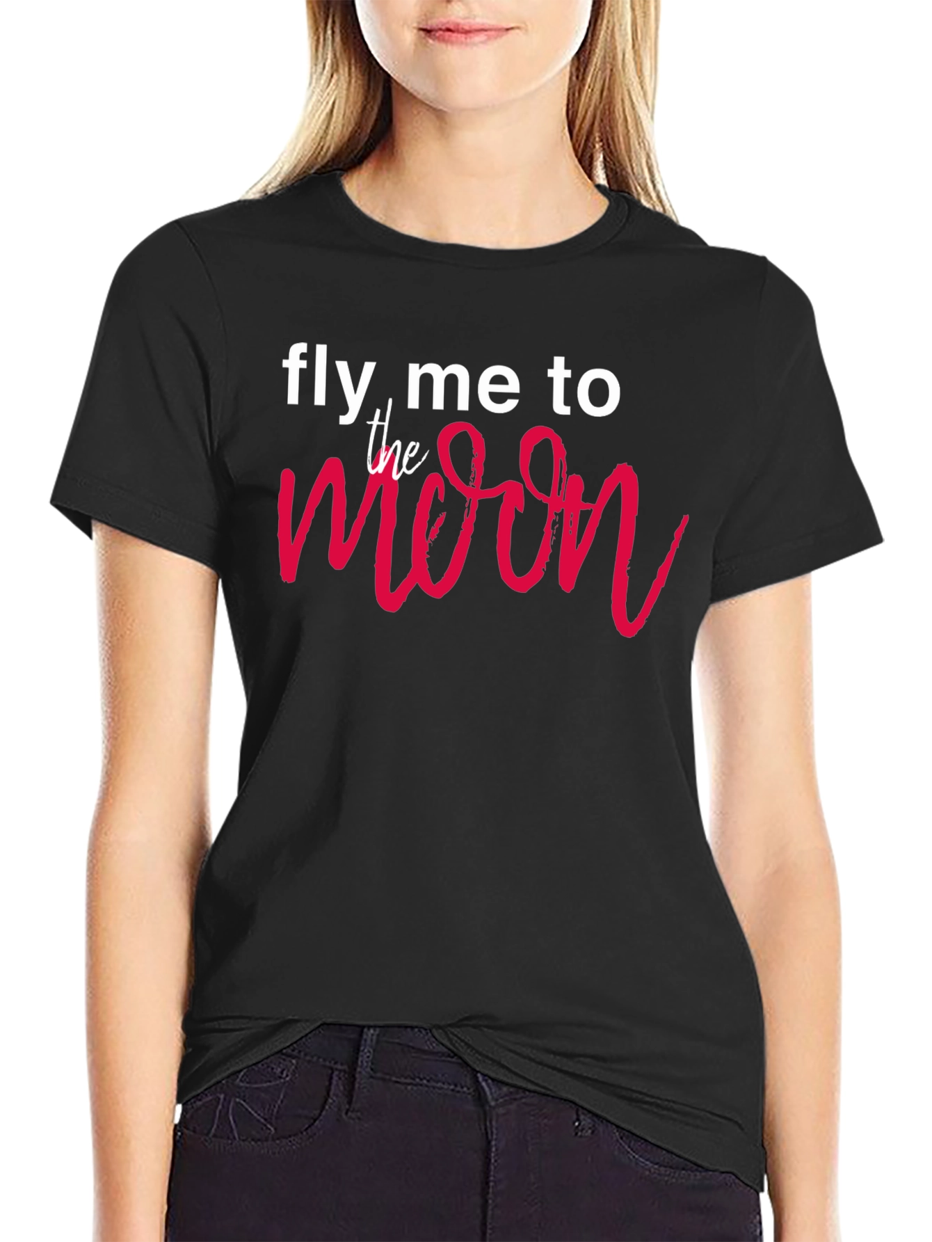 Fly Me To The Moon Graphic T-Shirt
