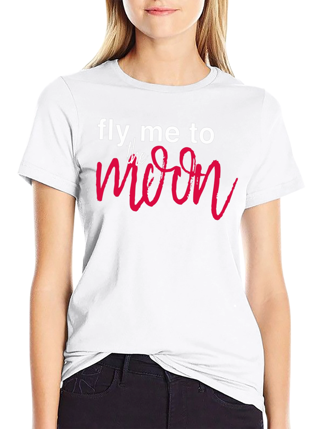 Fly Me To The Moon Graphic T-Shirt