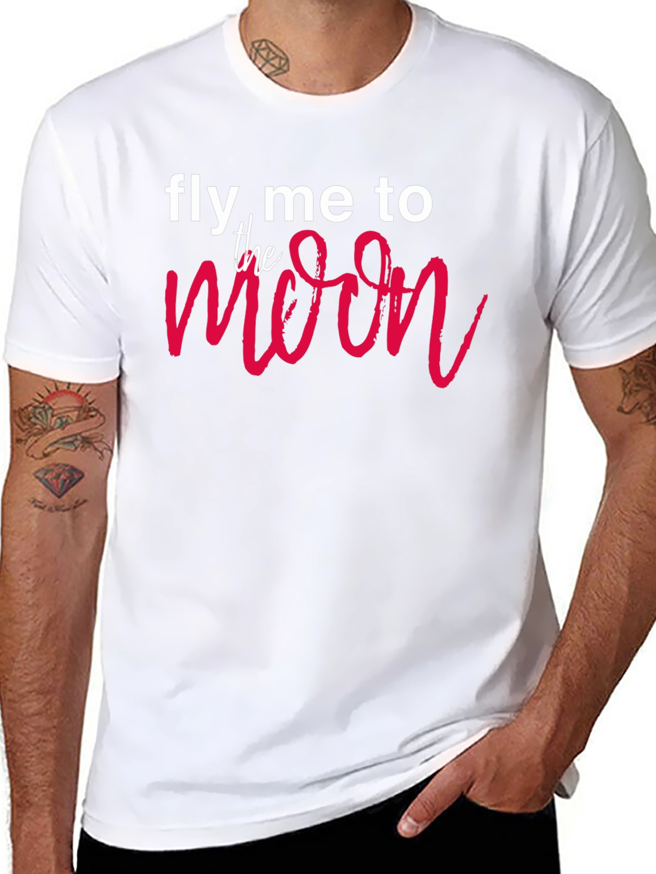 Fly Me To The Moon Graphic T-Shirt